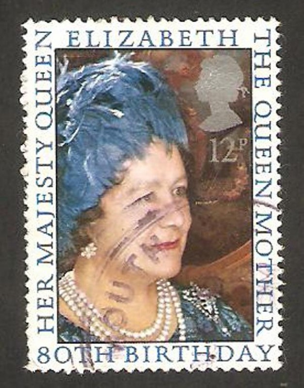 80 anivº de la Reina Madre Elizabeth