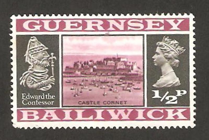 Guernsey - Castillo Cornet y Edouard el Confesor