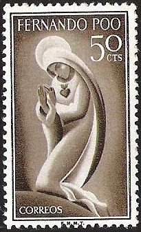 FERNANDO POO - IMAGEN DE LA VIRGEN