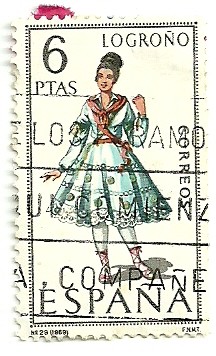 LOGROÑO 1969 6 pta