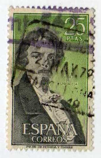 Literatos. Espronceda