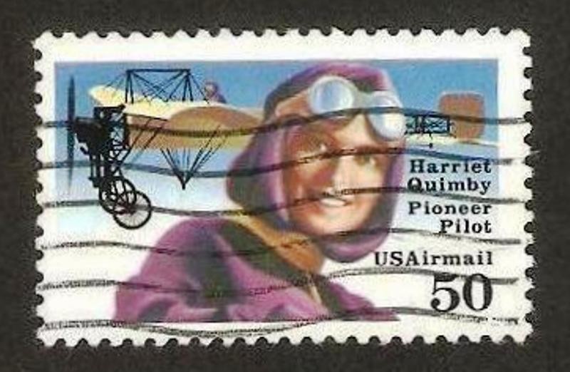 harriet quimby, piloto de aviación