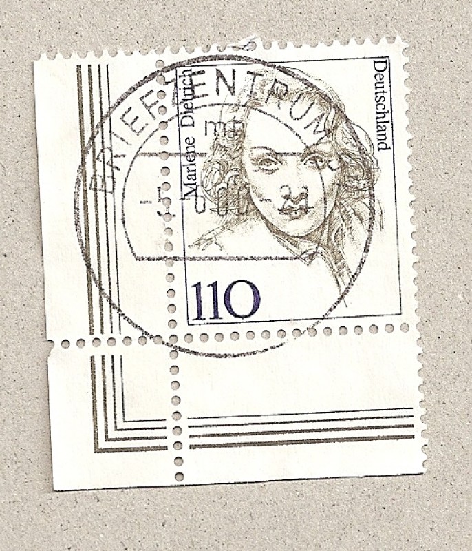Marlene Dietrich, actriz