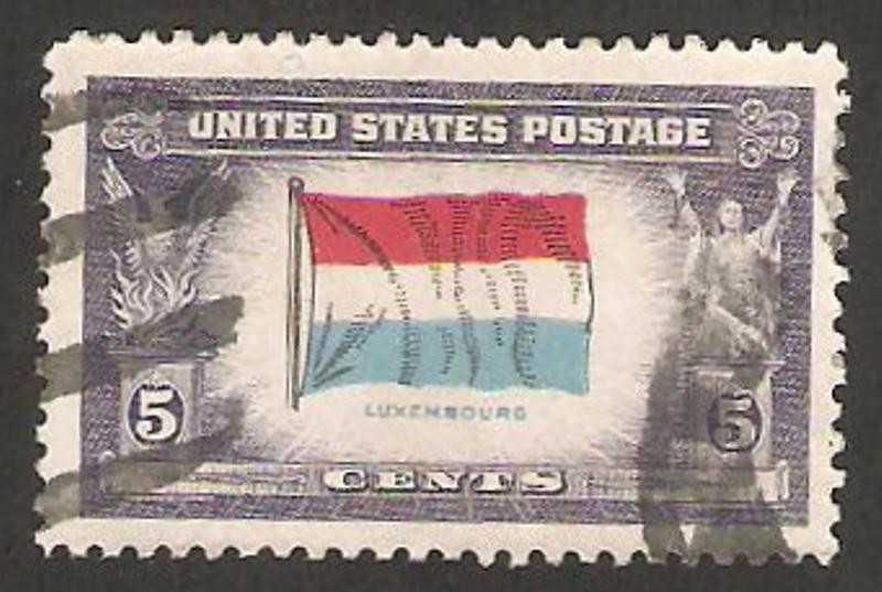 466 - Bandera de Luxemburgo