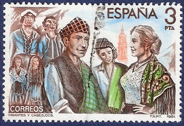 Edifil 2652 Gigantes y cabezudos 3