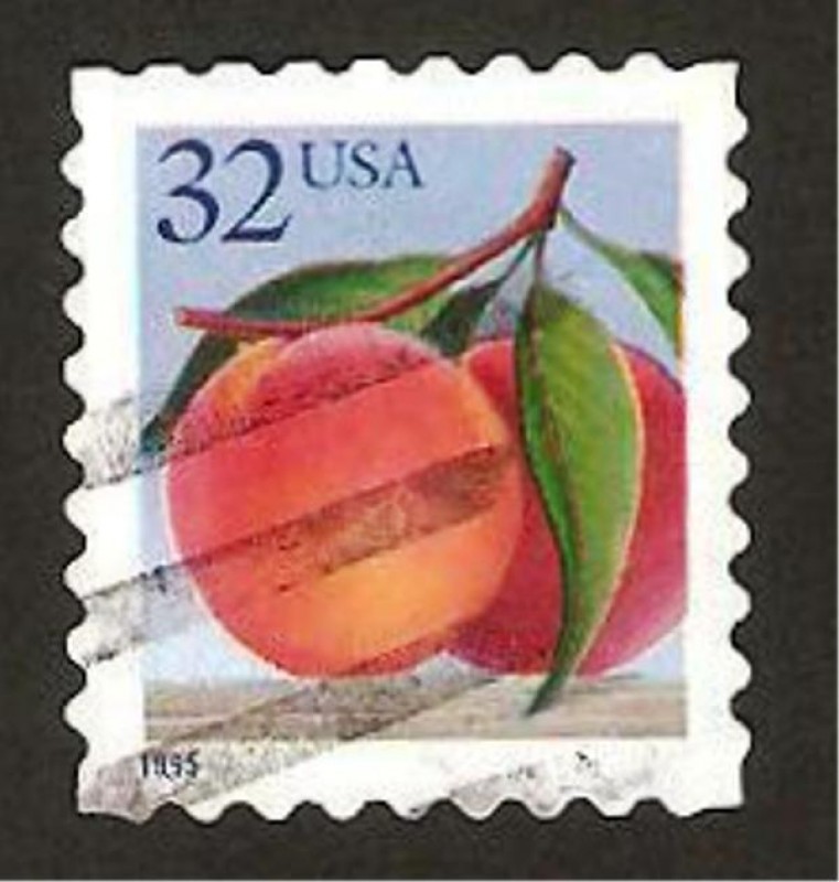 fruta, melocotón