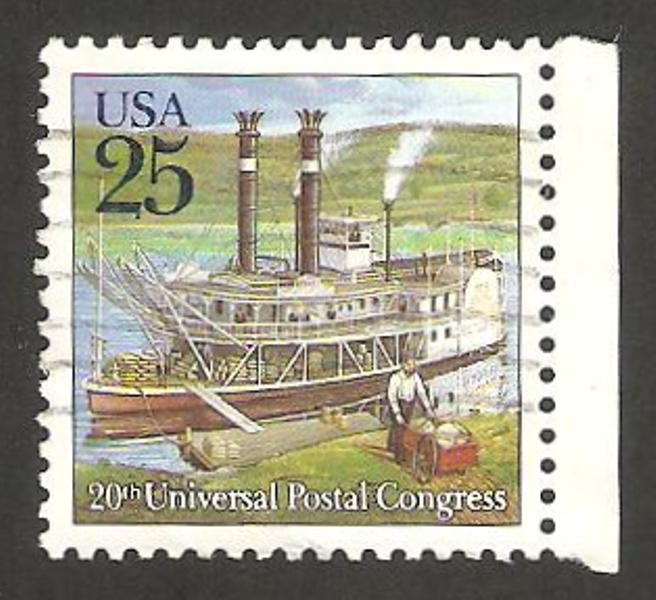20 Congreso de la Unión Postal Universal, barco