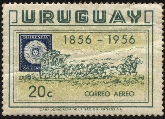 100 años del Sello diligencia de 1856.