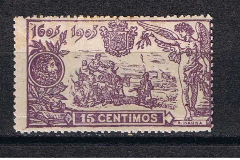 Edifil  259  III Cente. de la Publicación de El Quijote.  