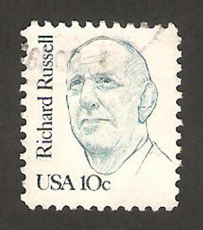 richard russell, hombre de estado