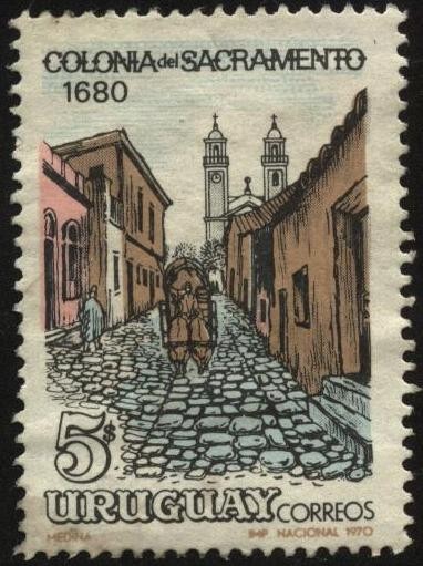 Antigua ciudad de la Colonia del Sacramento, fundada en el año 1680 por los portugueses.