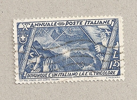 Donde hay un italiano hay una bandera tricolor
