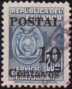 SOBRECARGO POSTAL