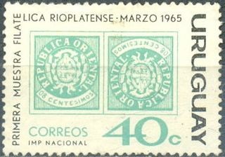 Primera muestra filatélica rioplatense 1965
