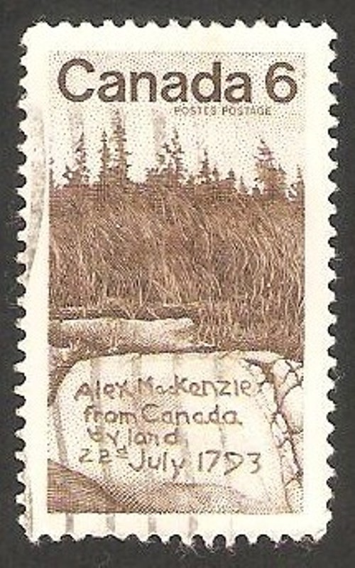 150 anivº de la muerte del explorador alexander mackenzie