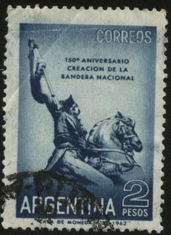 150 aniversario de la creación de la Bandera Nacional Argentina.