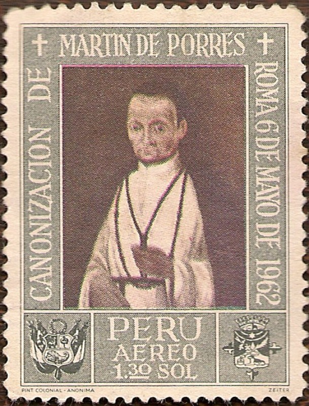 Canonización de Martín de Porres. Roma 6 mayo de 1962.