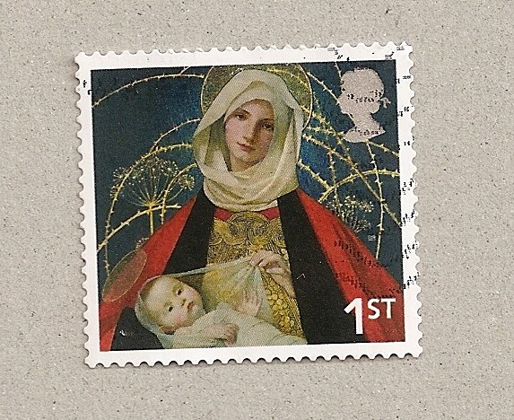 virgen con niño