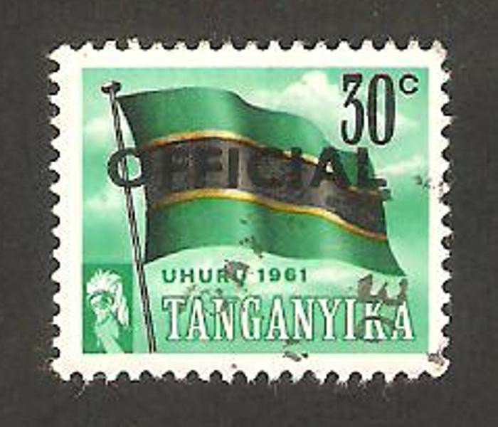 Tanganika - bandera nacional