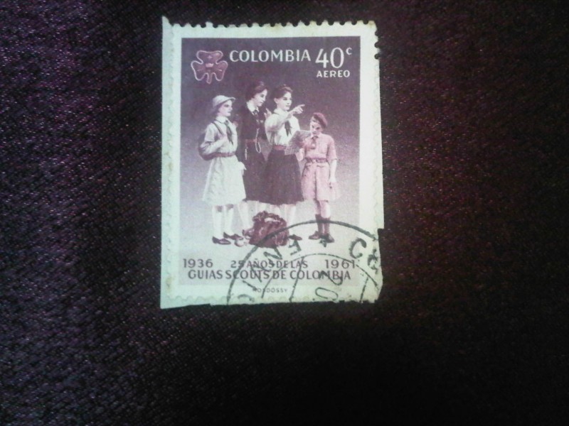 Scott/Colombia:C437 - 25 años de los Guías Scouts de Col.