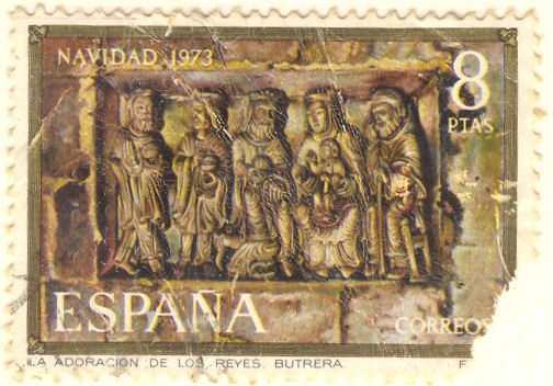 Navidad Adoracion de los Reyes Iglecia de Butrera Burgos