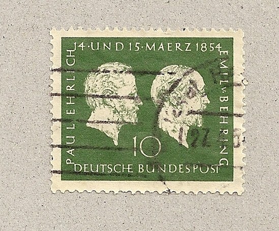 Paul Ehr y Emil Behring