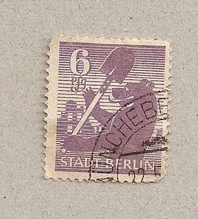 Oso con pala,Berlín