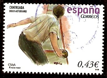 Cuatreada, bolo asturiano