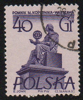 Monumento a Nicolás Copérnico - Varsovia