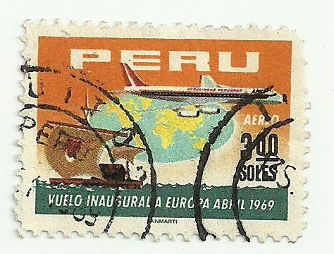 Primer vuelo de APSA a Europa