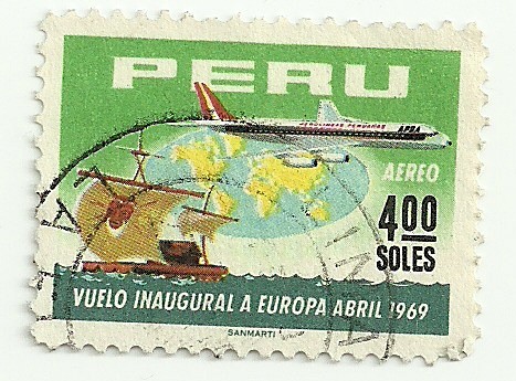 Primer vuelo de APSA a Europa