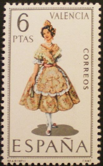 traje tipico valencia