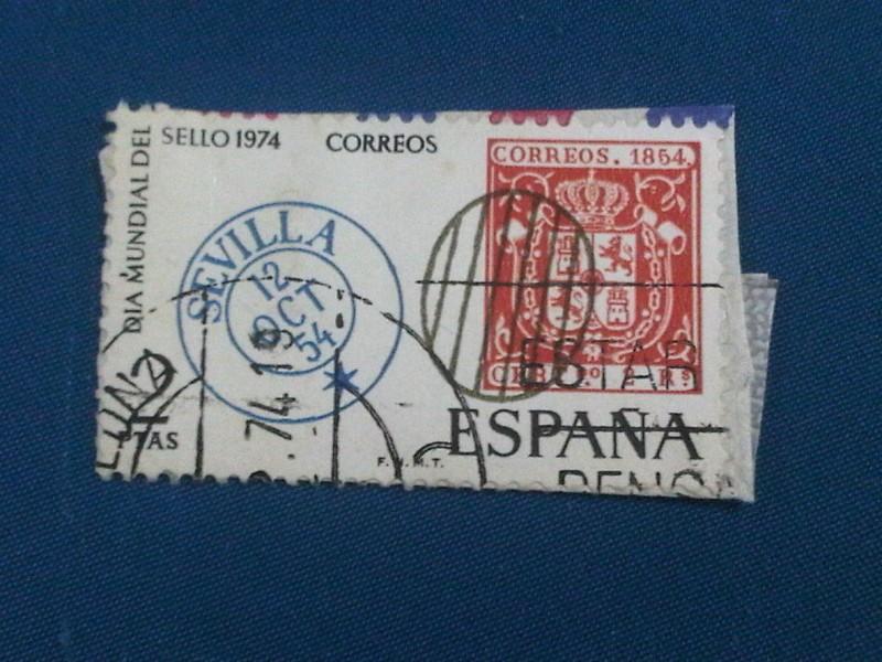 Día Mundial del Sello. Parrilla y Fechador de Sevilla.-Ed: 2179