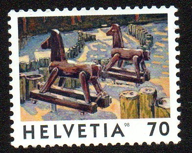 Caballitos de madera