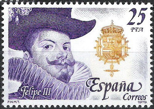 2554 Reyes de España. Casa de Austria. Felipe III.