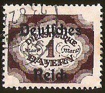 DIENFTMARKE BAYERN SOBRESTAMPACION