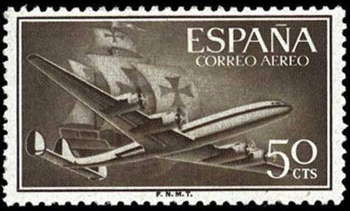 Superconstellation y nao Santa María