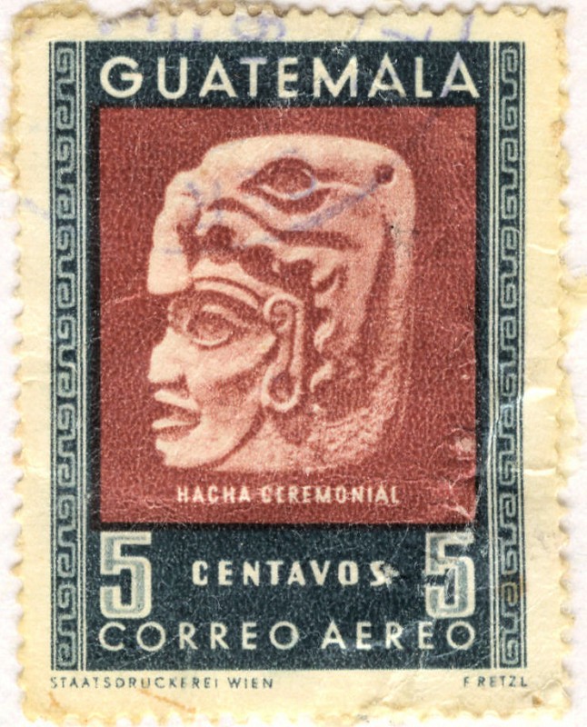 Hacha Ceremonial Maya