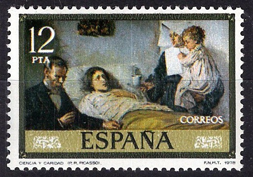 2485 Pablo Ruiz Picasso. Ciencia y caridad.