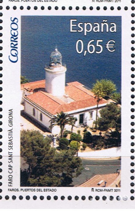 Edifil  4646 D  Faros de España.  