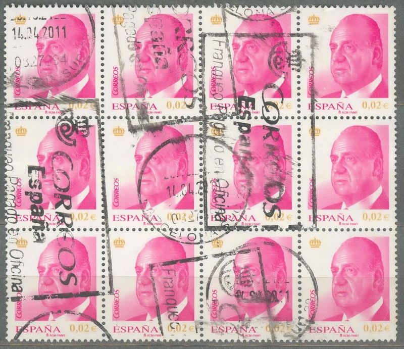 ESPAÑA 2008_4361x12 S.M. Don Juan Carlos I.