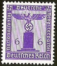 DEUTSCHES REICH - DIENFMARKE - AGUILA DEL REICH