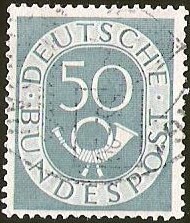 DEUTSCHES BUNDESPOST - CUERNO POSTAL