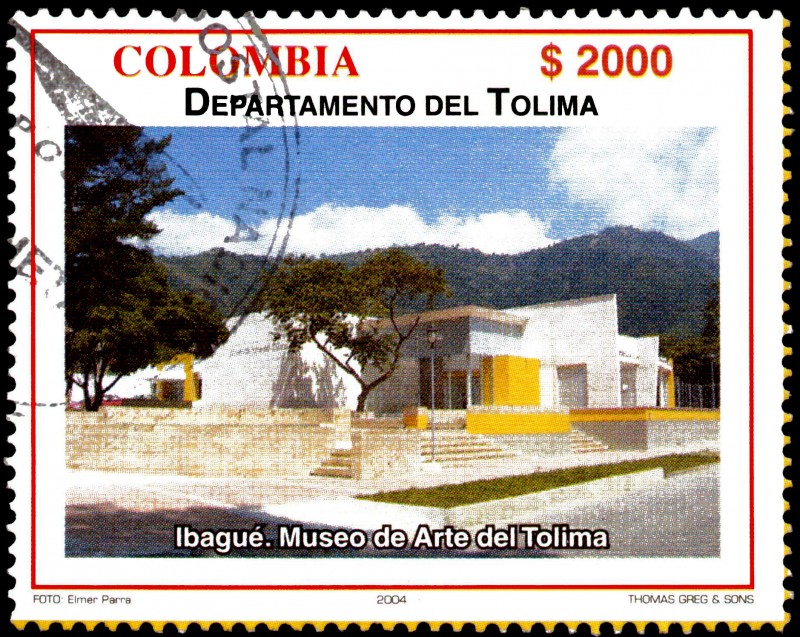 EMISIÓN POSTAL SERIES DEPARTAMENTOS DE COLOMBIA - TOLIMA