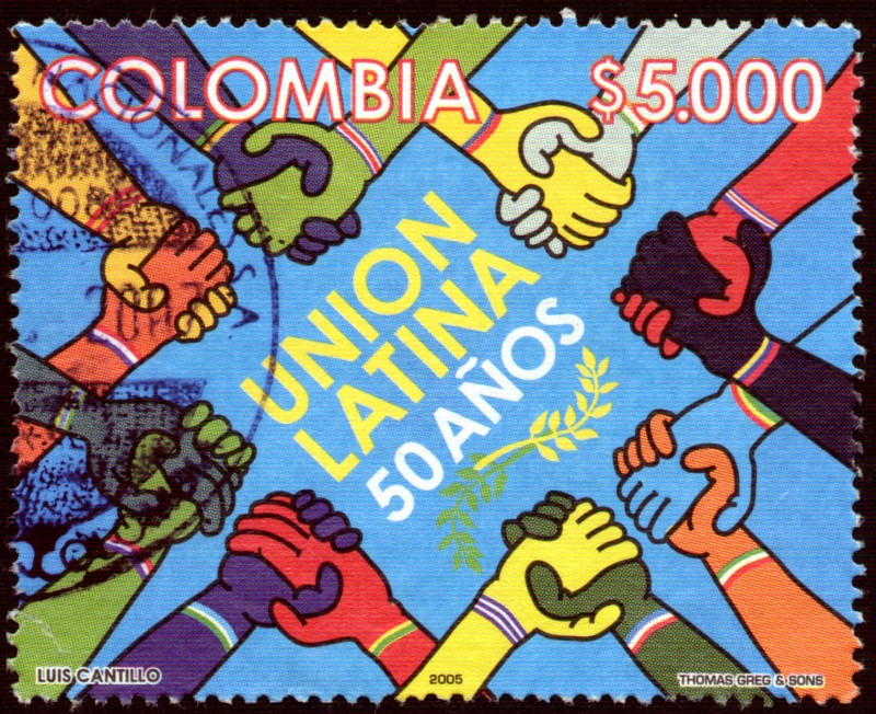 EMISIÓN POSTAL UNIÓN LATINA 50 AÑOS 