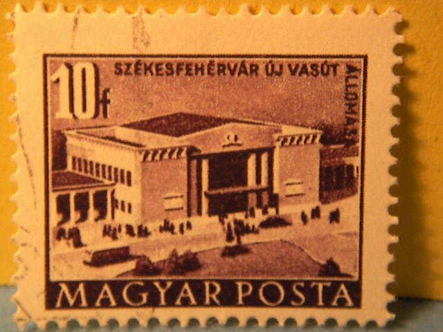 székesfehérvár uj vasút állomasa