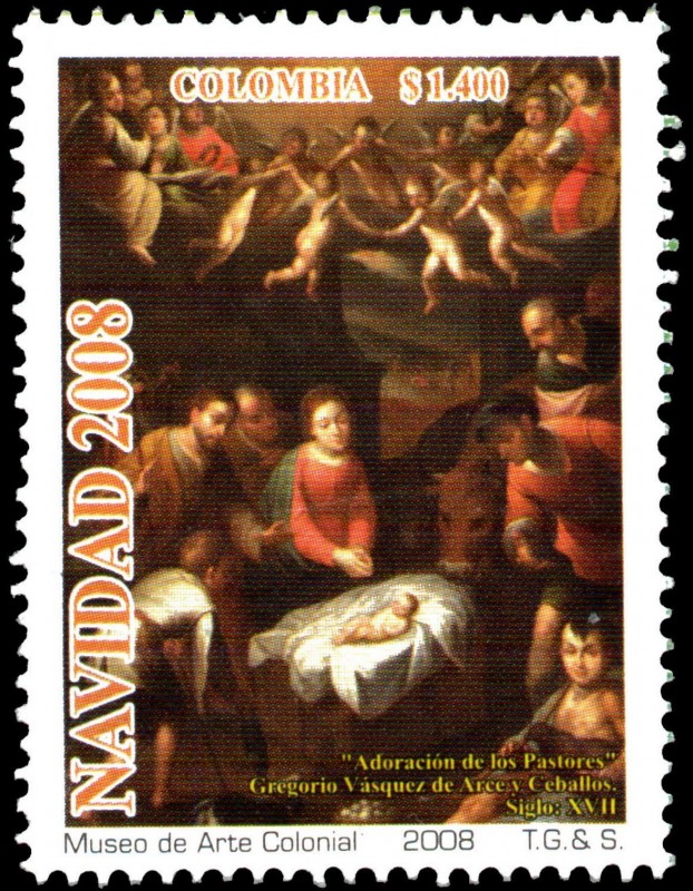 EMISIÓN POSTAL NAVIDAD 2008