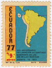 XXV Aniversario Declaración de Santiago Soberania de las 200 millas marinas