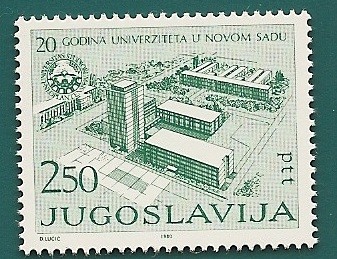 20 aniversario Universidad de Novi Sad en Serbia