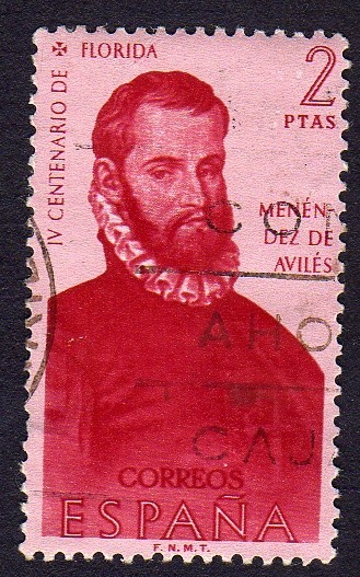 MENÉNDEAZ DE AVILÉS -IV CENTENARIO DE FLORIDA